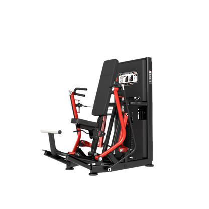 앉은 자세로 가슴을 누르기