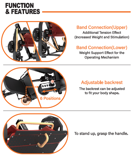 Torture Power Leg Press Premium (Thomson) (New)